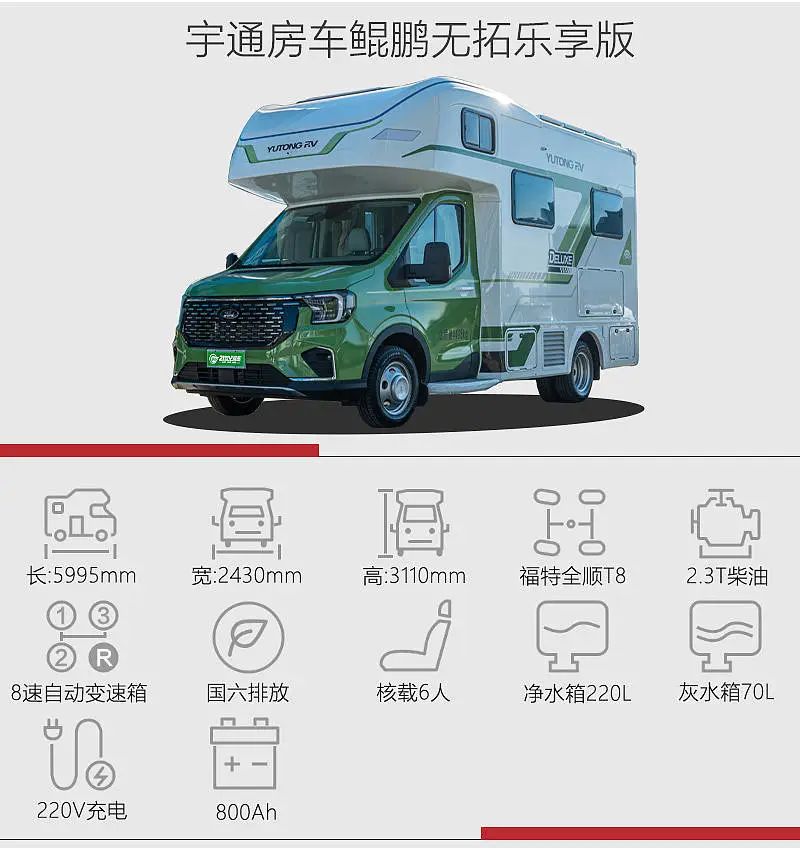 好設(shè)計(jì)、好舒適、好底盤的“三好同學(xué)”，宇通房車鯤鵬無拓樂享版