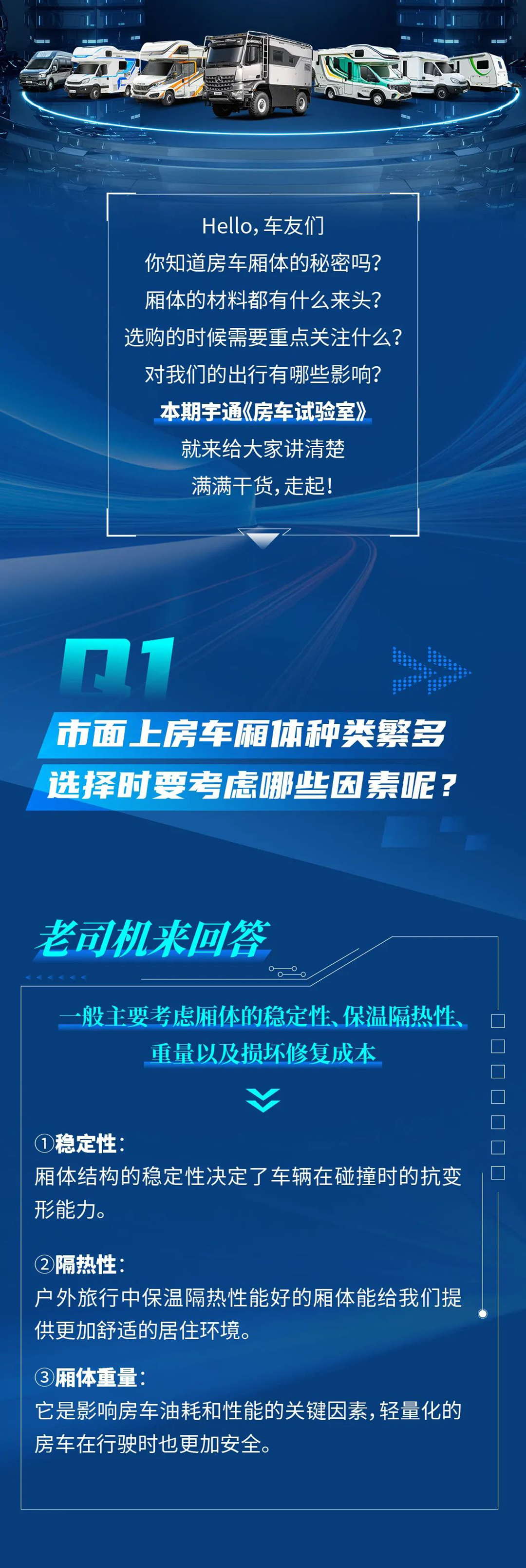 《房車試驗(yàn)室》第二期：不看不知道，房車廂體竟有這么多秘密！