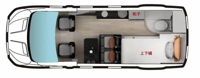宇通B311縱置床房車，大廠品質(zhì)，高端體驗(yàn)！